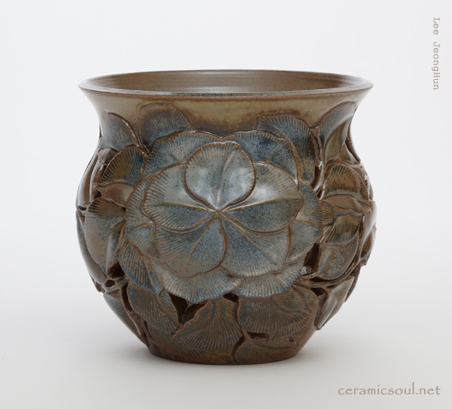 ceramic art_blue by Jeonghun, Lee