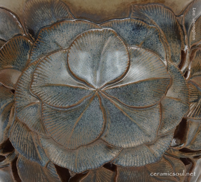 ceramic art_blue by Jeonghun, Lee